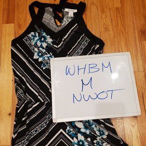 WHBM womens summer top small